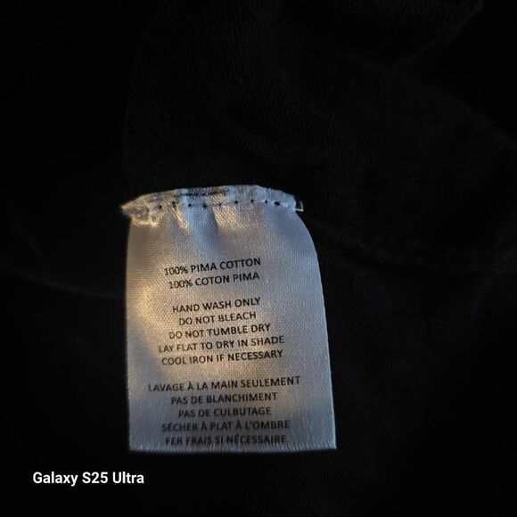 Robert Barakett mens Sz XL black long sleeve collared shirt - Picture 7 of 7